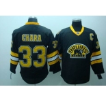 nhl boston bruins #33 chara black (3rd)