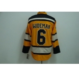 nhl boston bruins #6 wideman yellow [winter classic]