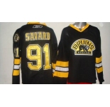 nhl boston bruins #91 savard black (3rd)