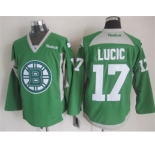 nhl jerseys boston bruins #17 lucic green[2015 new]