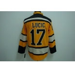 nhl jerseys boston bruins #17 lucic yellow [winter classic]