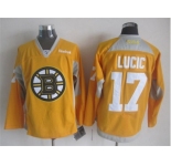 nhl jerseys boston bruins #17 lucic yellow[2015 new]