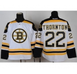 nhl jerseys boston bruins #22 thornton white