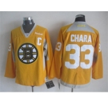 nhl jerseys boston bruins #33 chara yellow[2015 new][patch C]