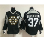 nhl jerseys boston bruins #37 bergeron black [2015 new]