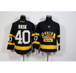 nhl jerseys boston bruins #40 rask black[2015 new]