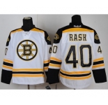 nhl jerseys boston bruins #40 rask white