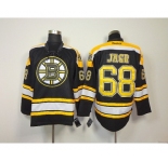 nhl jerseys boston bruins #68 jagr black