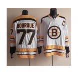 nhl jerseys boston bruins #77 bourque white