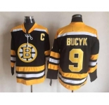 nhl jerseys boston bruins #9 bucyk black[m&n][patch C]