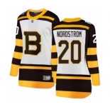 Women's Boston Bruins #20 Joakim Nordstrom White 2019 Winter Classic Fanatics Branded Breakaway NHL Jersey