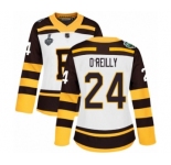 Women's Boston Bruins #24 Terry O'Reilly Authentic White Winter Classic 2019 Stanley Cup Final Bound Hockey Jersey