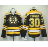 women nhl jerseys boston bruins #30 thomas black