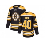 Youth Adidas Boston Bruins #40 Tuukka Rask Black Home Authentic Stitched NHL Jersey