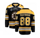 Youth Boston Bruins #88 David Pastrnak Authentic Black Home Fanatics Branded Breakaway 2019 Stanley Cup Final Bound Hockey Jersey