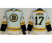 youth nhl jerseys boston bruins #17 lucic white
