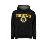 Boston Bruins Black Rinkside Grayton Pullover Hoodie