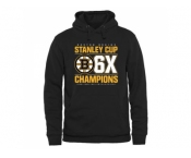 Boston Bruins Black Rinkside Victor Pullover Hoodie