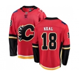 Calgary Flames #18 James Neal Authentic Red Home Fanatics Branded Breakaway Hockey Jersey