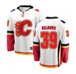 Calgary Flames #39 Doug Gilmour Fanatics Branded White Away Breakaway Hockey Jersey