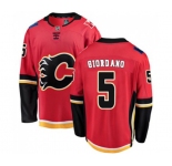 Calgary Flames #5 Mark Giordano Fanatics Branded Red Home Breakaway Hockey Jersey