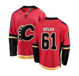 Calgary Flames #61 Brett Kulak Fanatics Branded Red Home Breakaway Hockey Jersey