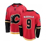 Calgary Flames #9 Lanny McDonald Fanatics Branded Red Home Breakaway Hockey Jersey