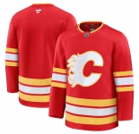 Men's Calgary Flames Blank Red 2024-25 Home Stitched Hockey Jersey