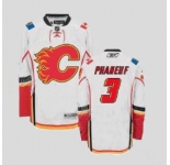 nhl calgary flames #3 phaneuf white