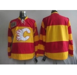 nhl calgary flames blank red