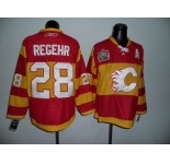 nhl jerseys calgary flames #28 regehr red[winter classic]