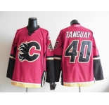 nhl jerseys calgary flames #40 tanguay red