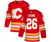 Youth Calgary Flames #26 Michael Stone Authentic Red Alternate Hockey Jersey