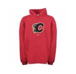 Reebok Calgary Flames Primary Logo Hooded Sweatshirt