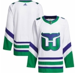 Men Carolina Hurricanes Blank White Stitched Jersey