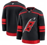 Men's Carolina Hurricanes Blank Black 2024-25 Home Stitched Hockey Jersey