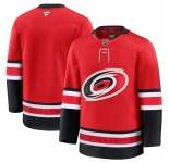 Men's Carolina Hurricanes Blank Red 2024-25 Alternate Stitched Hockey Jersey