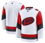 Men's Carolina Hurricanes Blank White 2025 Away Stitched Hockey Jersey