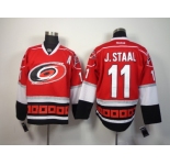 nhl jerseys carolina hurricanes #11 jordan staal red