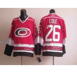 nhl jerseys carolina hurricanes #26 cole red