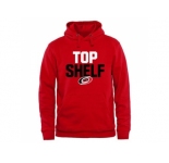 Carolina Hurricanes Scarlet Top Shelf Pullover Hoodie