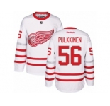 Men's Reebok Detroit Red Wings #56 Teemu Pulkkinen Authentic White 2017 Centennial Classic NHL Jersey