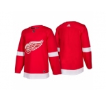 Men's adidas Detroit Red Wings Red 2017-2018 Season New-Look Blank Jersey