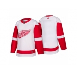 Men's adidas Detroit Red Wings White 2017-2018 Season New-Look Blank Jersey
