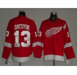 nhl deroit red wings #13 datsyuk red