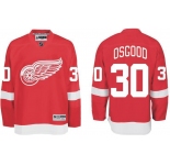 nhl deroit red wings #30 osgood red