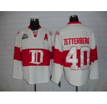 nhl detoit red wings #40 zetterberg white(winter classic)