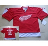 nhl jerseys detroit red wings #11 alfredsson red