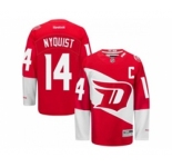 nhl jerseys detroit red wings #14 gustav nyquist red[2016 Stadium][patch C]