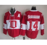nhl jerseys detroit red wings #14 shanahan red[shanahan][patch A]